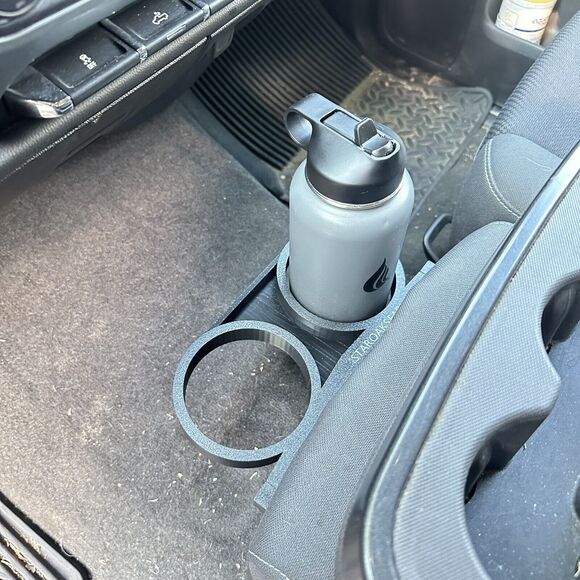 Dual Water Bottle Holder for 2014-2018 Chevrolet Silverado and GMC Sierra - Picture 7 of 16
